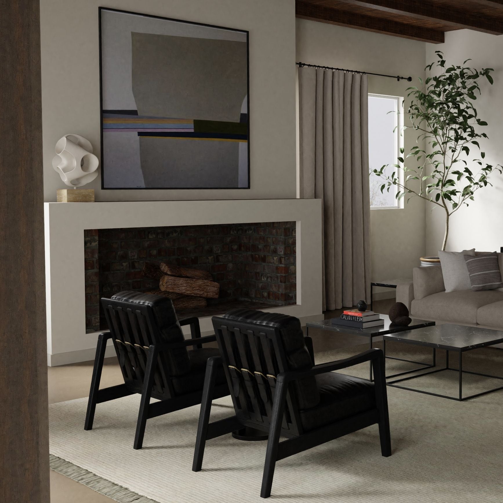 Craftsman Armchair - Black