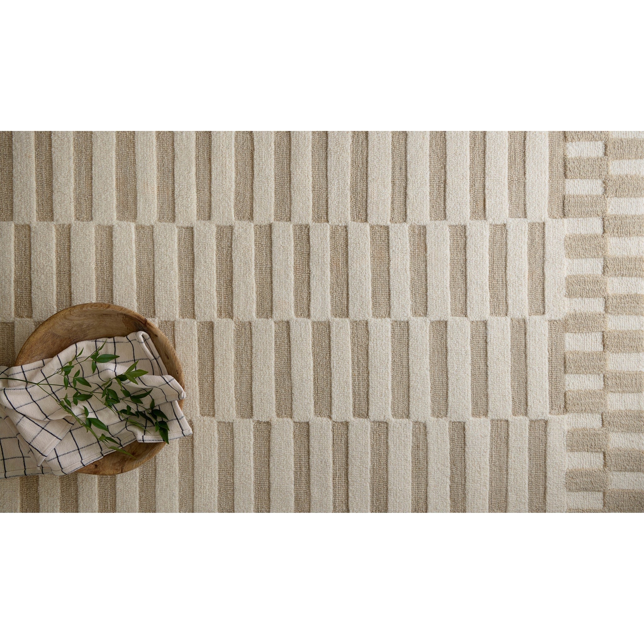 Chris Loves Julia x Loloi Bradley Ivory/Beige Rug