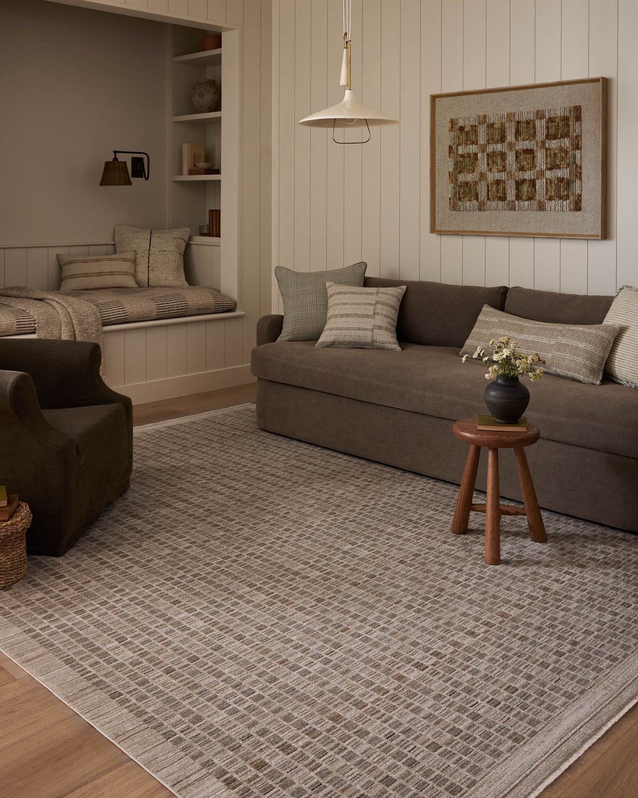 Cali Rug 02 Natural/Slate