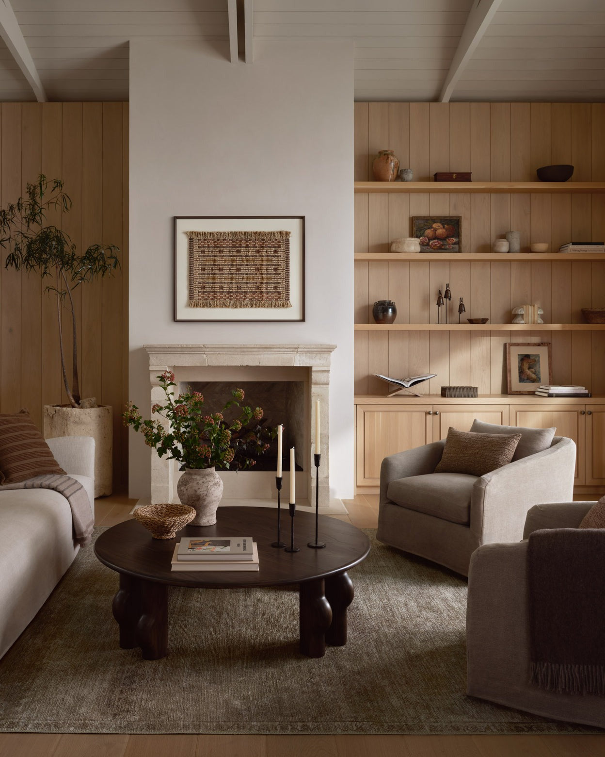 Amber Lewis x Loloi Cambria Ash / Bark Rug