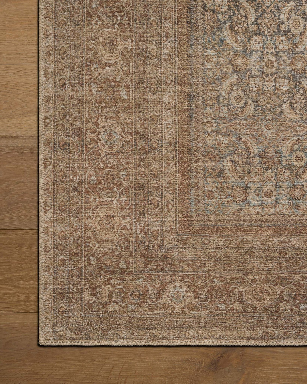 Amber Lewis x Loloi Cambria Ocean / Bark Rug