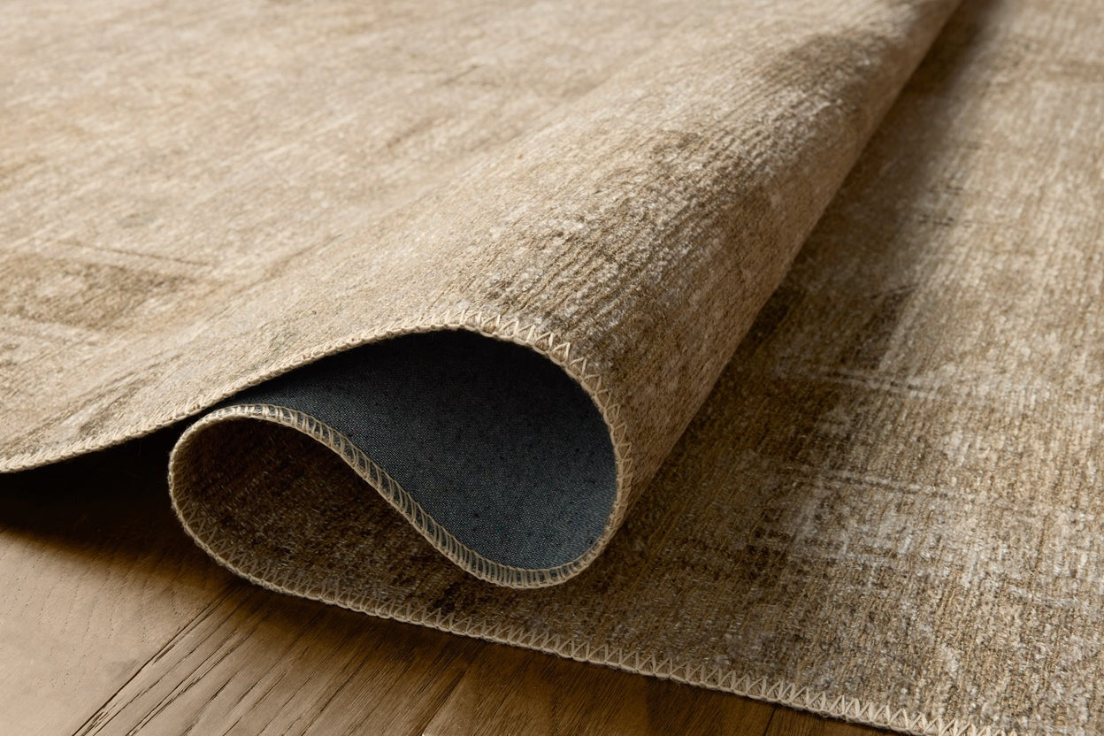 Amber Lewis x Loloi Cambria Natural / Jade Rug