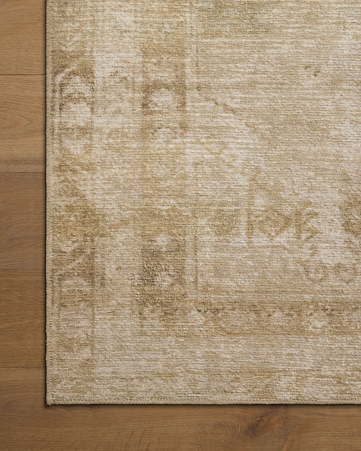Amber Lewis x Loloi Cambria Natural / Jade Rug