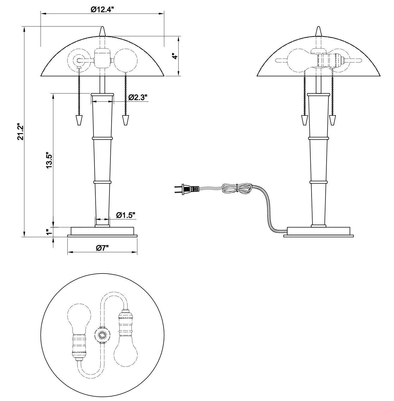 Dresden Table Lamp