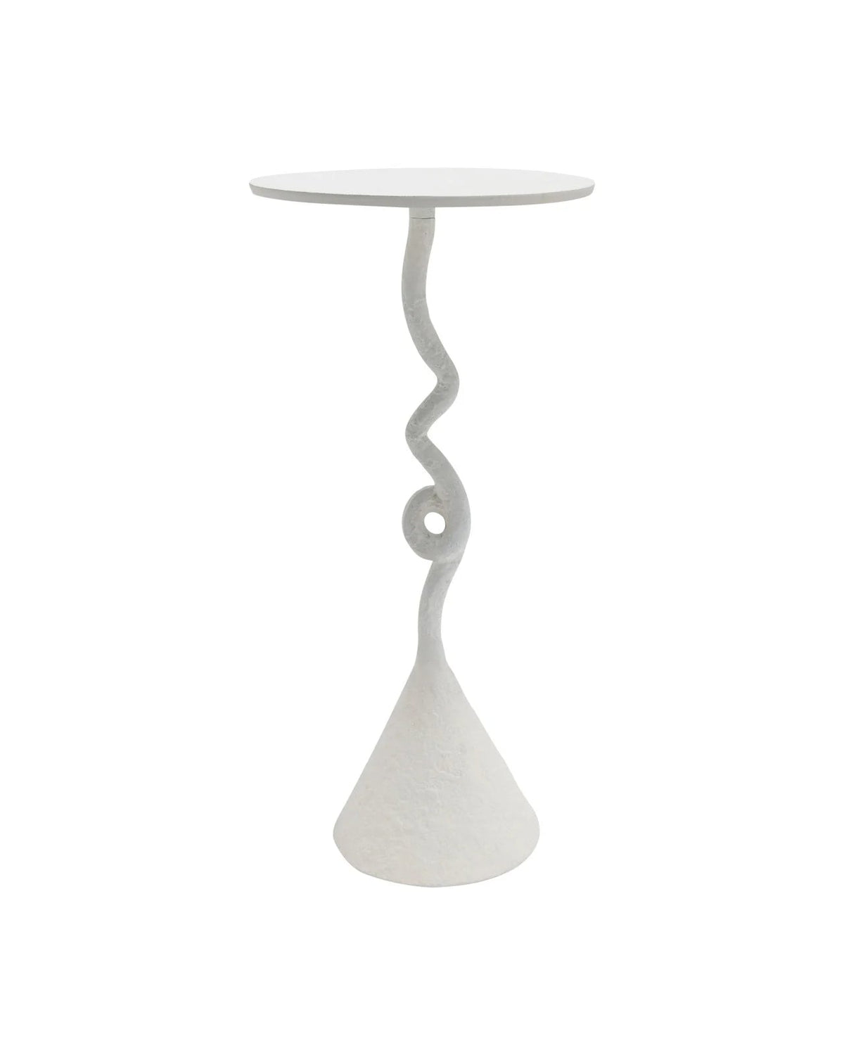 Cauda White Drinks Table