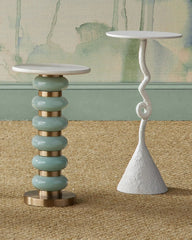 Cauda White Drinks Table