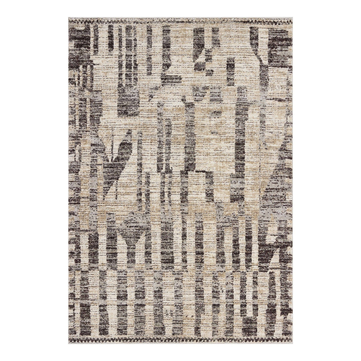 Jeremiah Brent x Loloi Bleecker Beige / Stone Rug