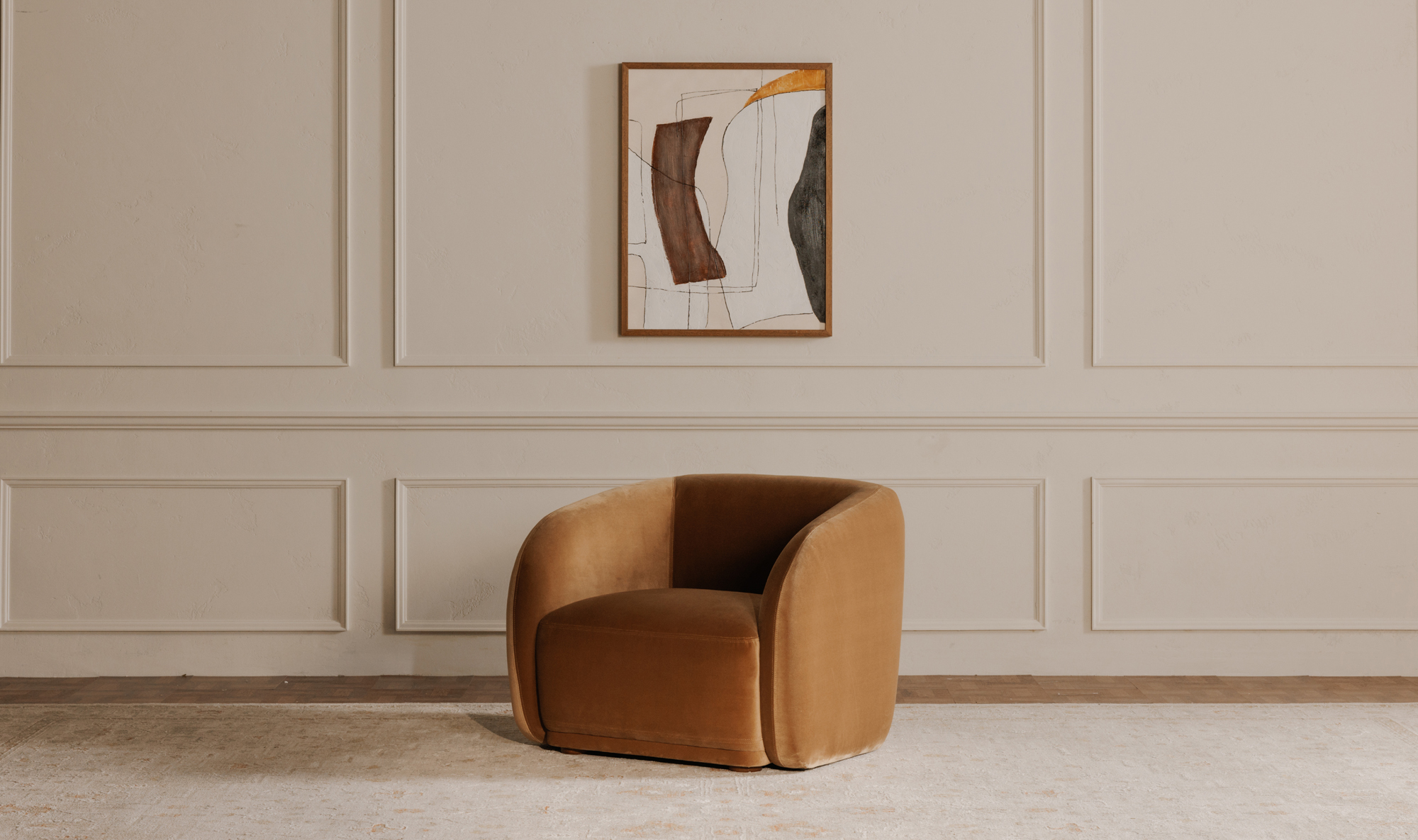 Faye Armchair - Tan