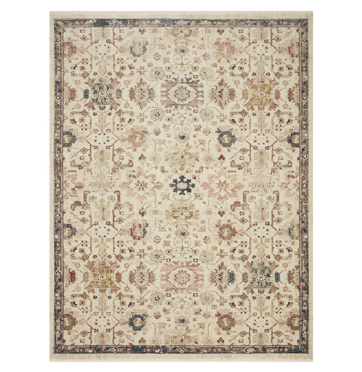 Giada Ivory/Multi Rug