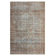 Chris Loves Julia x Loloi Jules Lagoon/Brick Rug