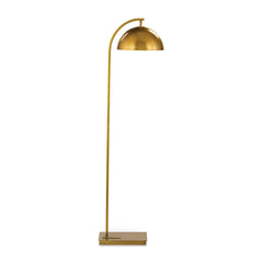Brock Floor Lamp - Brass