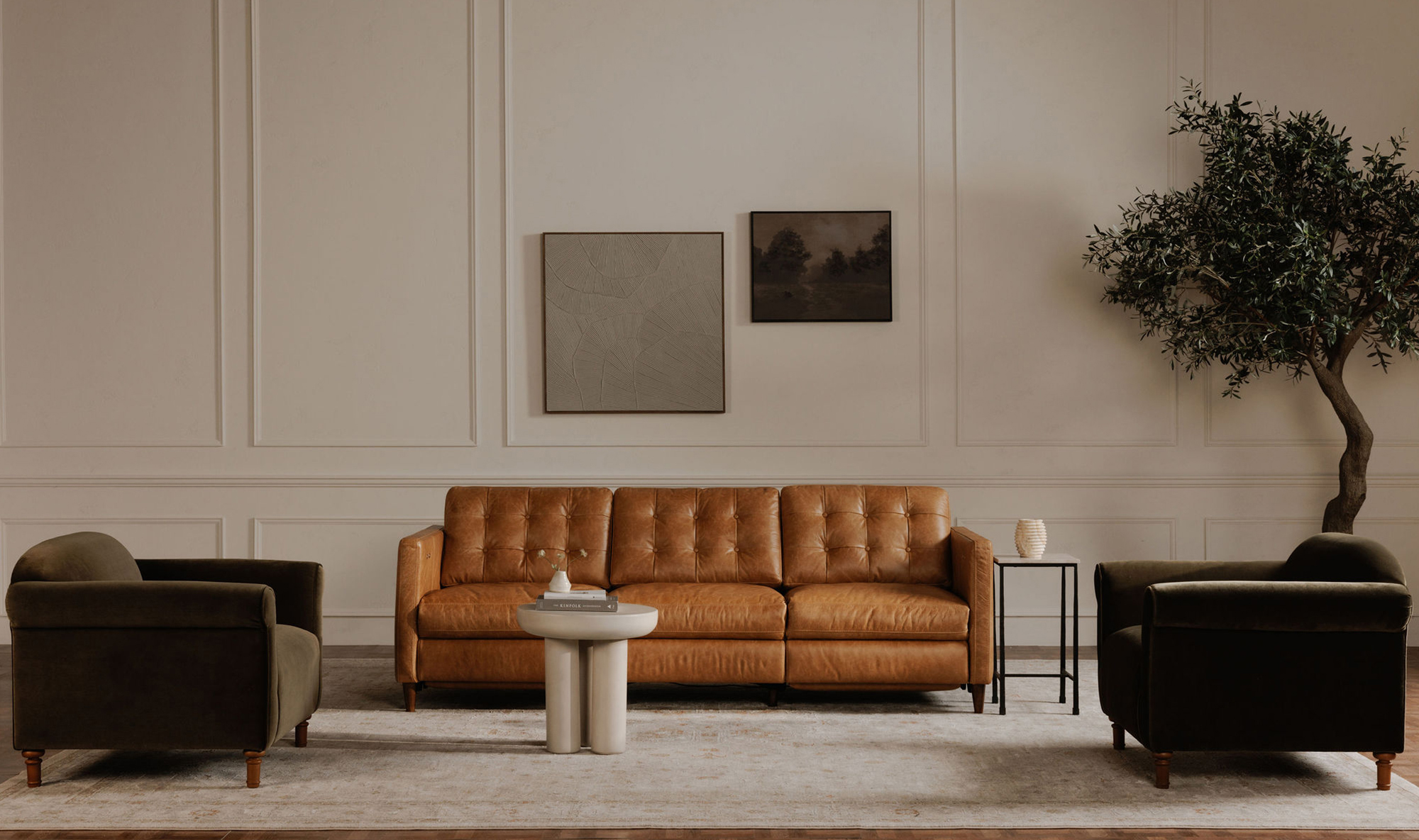 Harmony Armchair Dark Green